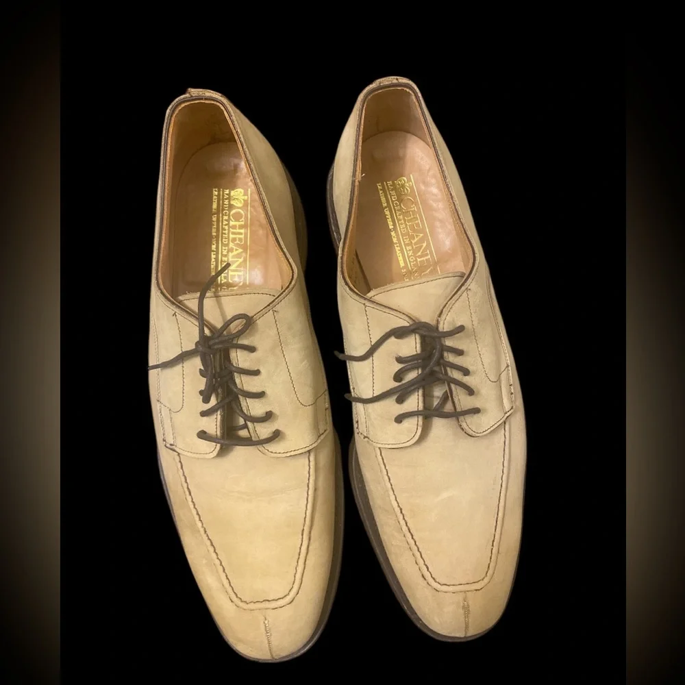 CHEANEY DERBY LEATHER SHOES SIZE 10